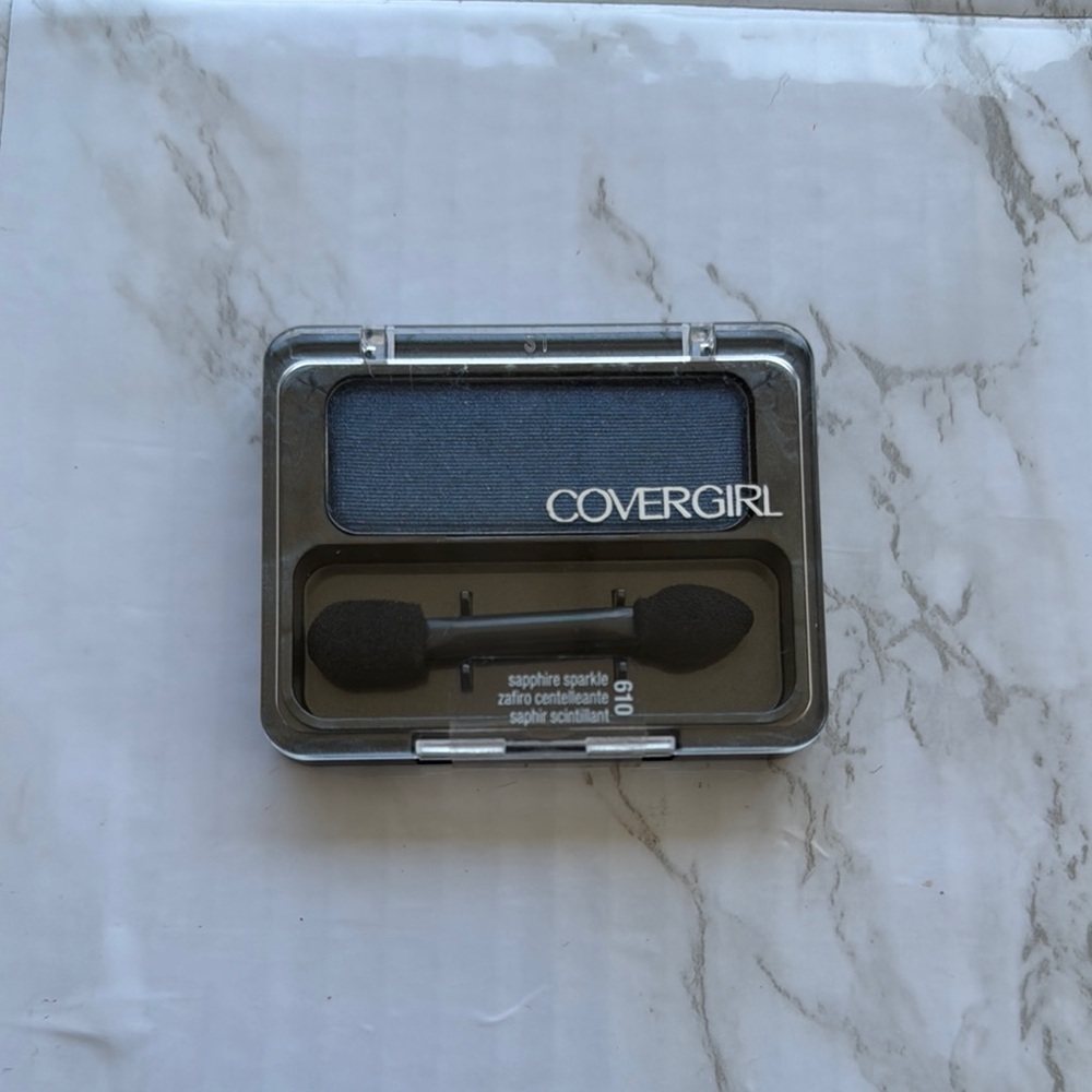 CoverGirl 610 Sapphire Sparkle Eyeshadow discontinued beauty